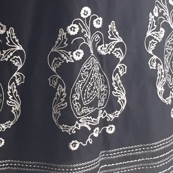 Rafaella Embroidered Cotton Skirt - Picture 4 of 6